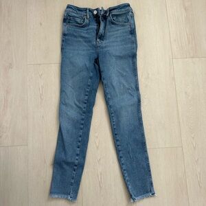 Free People Light Blue Skinny Jeans